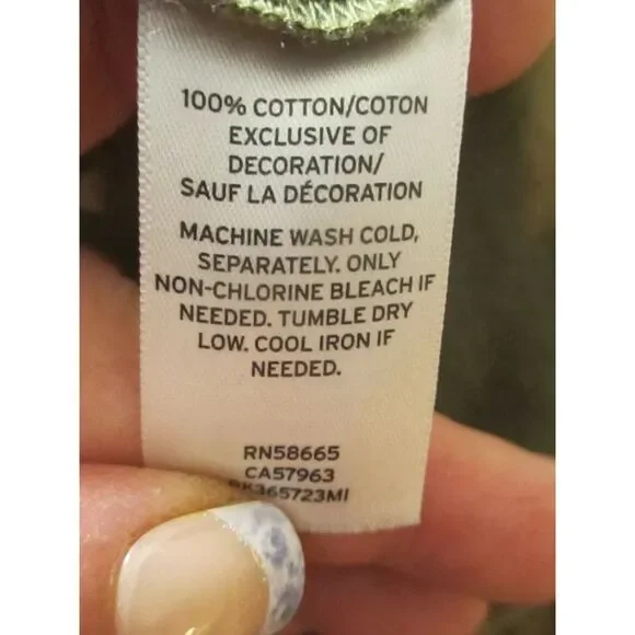 Sun Shadow Jacket Womens Medium Army Green Embroidered Bird Floral Boho L - Picture 7 of 10